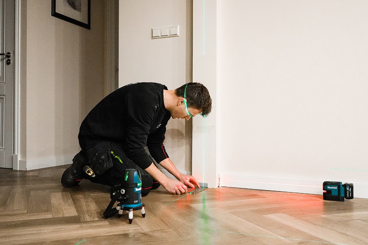 Het inmeten van jouw taatsdeur werkt als volgt.