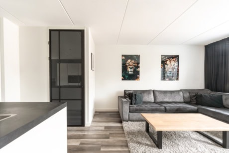 Aluminium opdekdeuren