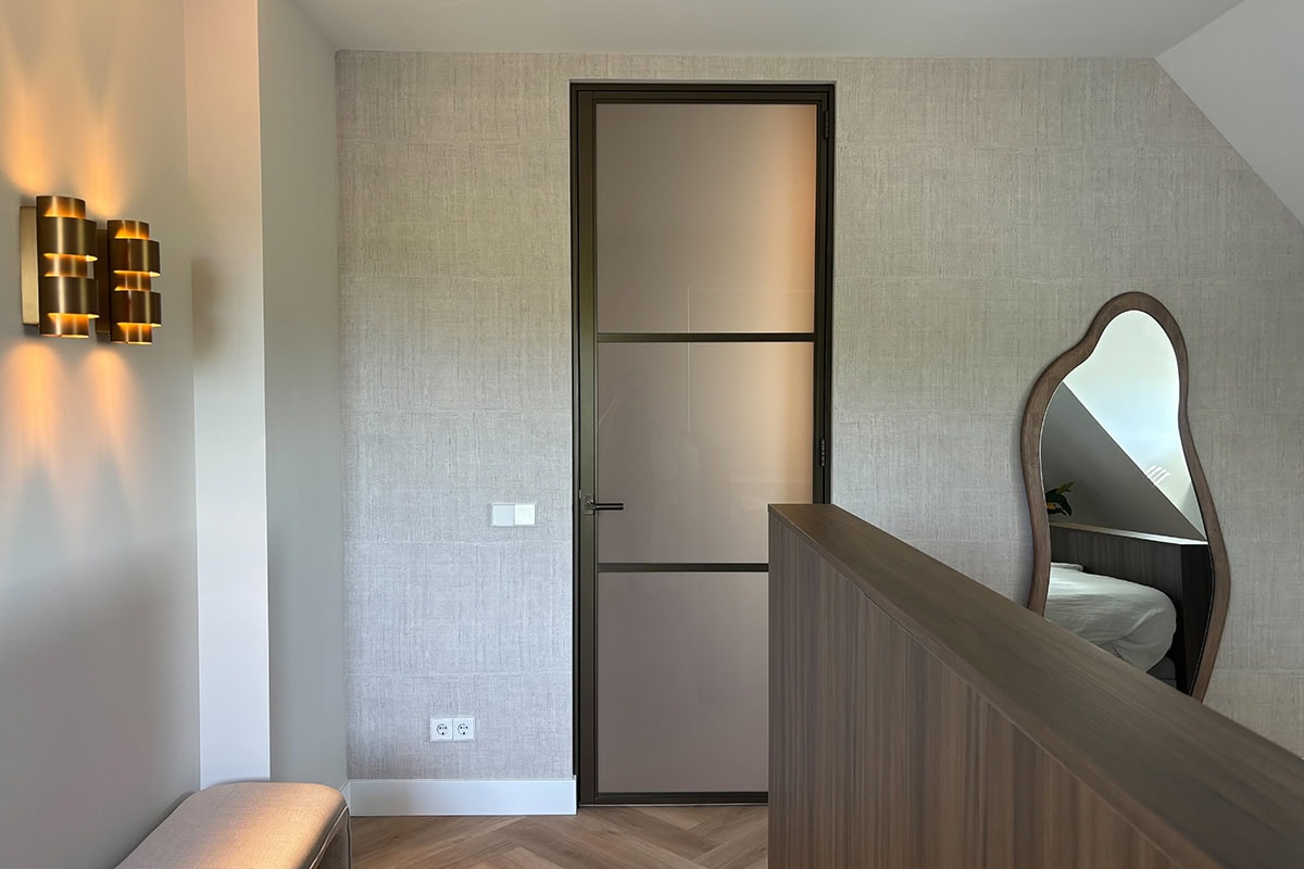 Matglas in de deuren van Aluwdoors