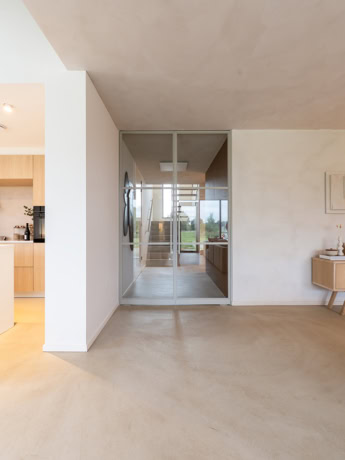 Double pivot door from Aluwdoors