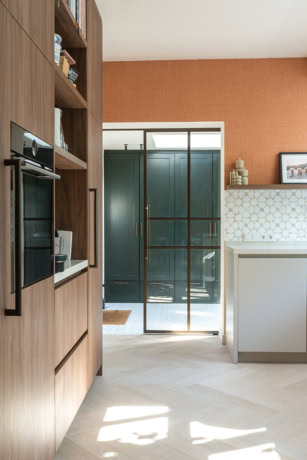 Aluminium schuifdeur met glas