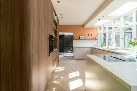 Stalen schuifdeur Anodic Brown