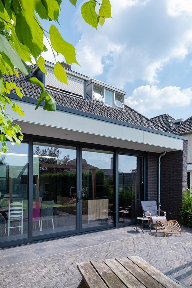 Geïsoleerde aluminium schuifdeuren