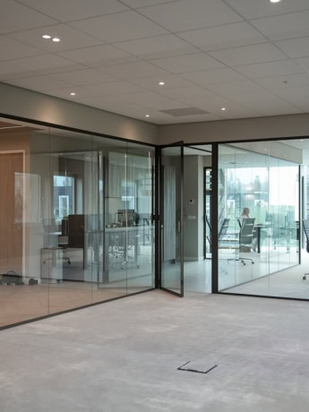 High-quality custom-made steel doors and walls for any interior.