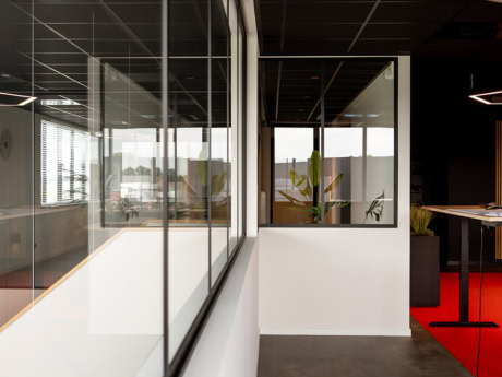High-quality steel doors and walls customised for commercial and private interiors, sleek design and durable quality, perfect for elegant partitions and modern office spaces.